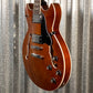 Westcreek Guitars 333 Semi Hollow Body Double Cutaway Amber Brown #0160 Used