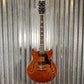 Westcreek Guitars 333 Semi Hollow Body Double Cutaway Amber Brown #0160 Used