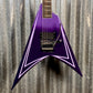 ESP LTD Alexi Laiho Hexed Sawtooth Arrow Purple Fade Guitar & Case LALEXIHEXED #1059 Used