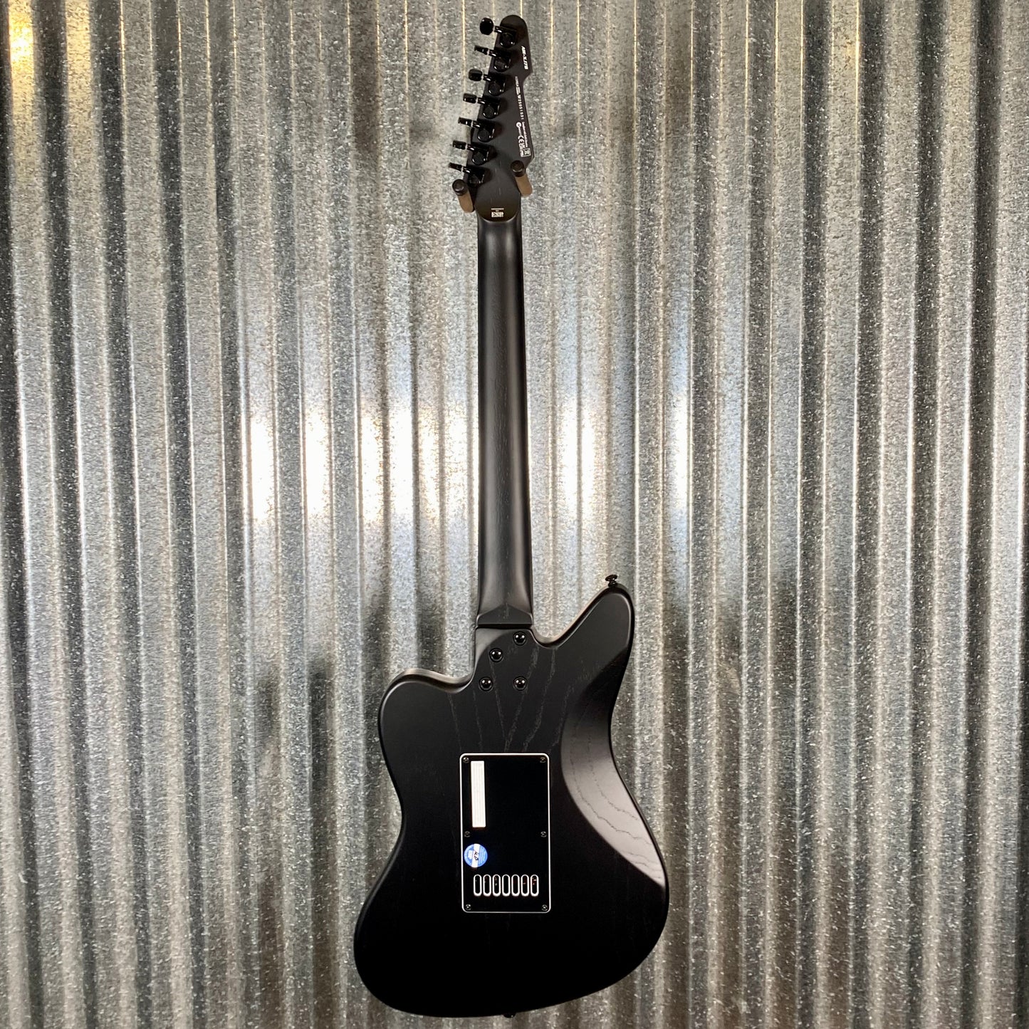 ESP LTD Alex Wade XJ 7 String Baritone Evertune Black Satin Guitar & Case LAWXJ7BETOGB #1531 Used