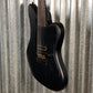 ESP LTD Alex Wade XJ 7 String Baritone Evertune Black Satin Guitar & Case LAWXJ7BETOGB #1531 Used