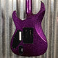 ESP LTD KH-602 Kirk Hammett Purple Sparkle EMG Guitar & Case KH602PSP #1341 Used