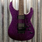 ESP LTD KH-602 Kirk Hammett Purple Sparkle EMG Guitar & Case KH602PSP #1341 Used
