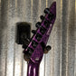 ESP LTD KH-602 Kirk Hammett Purple Sparkle EMG Guitar & Case KH602PSP #1341 Used