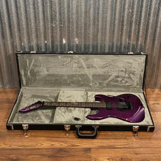 ESP LTD KH-602 Kirk Hammett Purple Sparkle EMG Guitar & Case KH602PSP #1341 Used