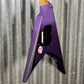 ESP LTD Alexi Laiho Ripped Sawtooth Arrow Purple Fade Satin Guitar & Case ALEXIRIPPED #2404 Used