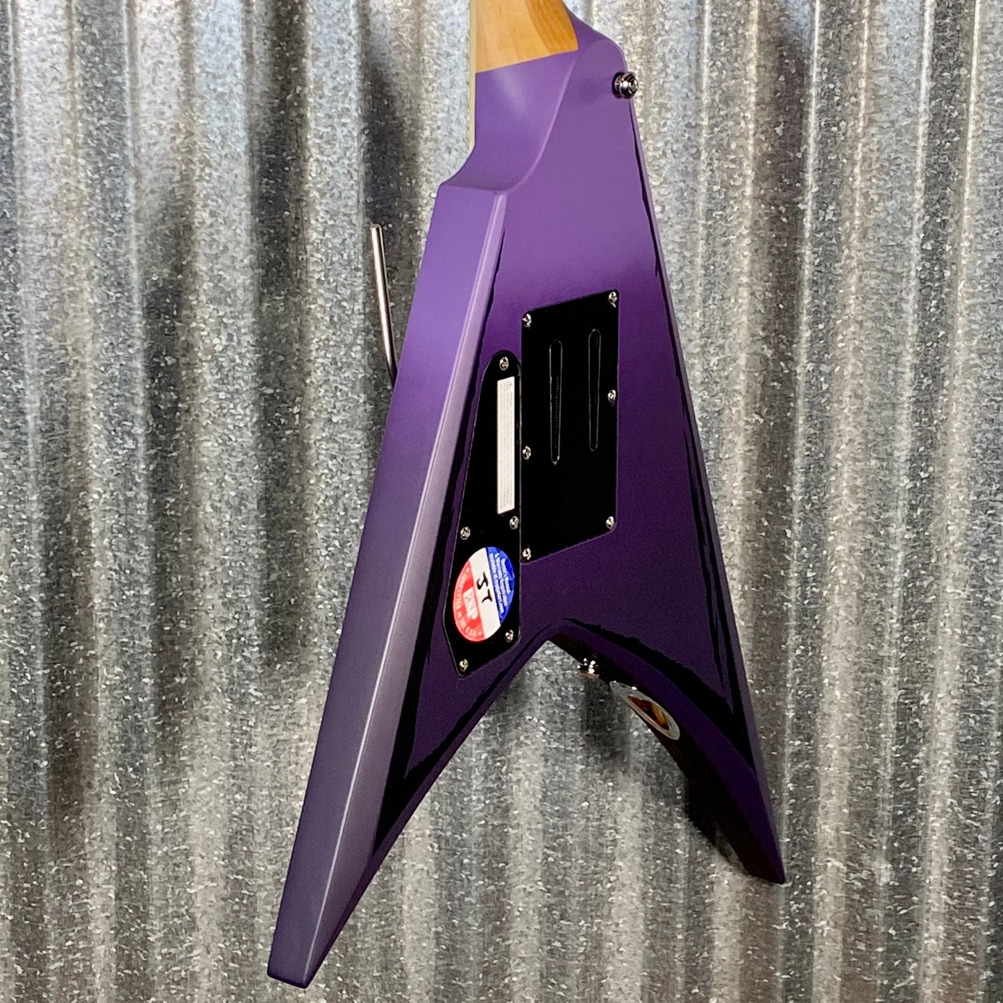 ESP LTD Alexi Laiho Ripped Sawtooth Arrow Purple Fade Satin Guitar & Case ALEXIRIPPED #2404 Used