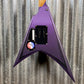 ESP LTD Alexi Laiho Ripped Sawtooth Arrow Purple Fade Satin Guitar & Case ALEXIRIPPED #2404 Used