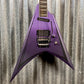 ESP LTD Alexi Laiho Ripped Sawtooth Arrow Purple Fade Satin Guitar & Case ALEXIRIPPED #2404 Used