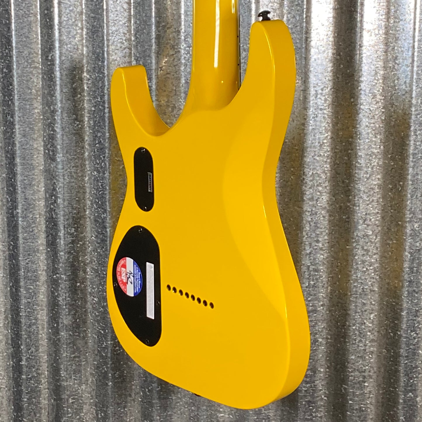 ESP LTD SC-608 Stephen Carpenter Yellow Fluence 8 String Baritone Guitar & Case LSC608BYELF1 #3004 Used