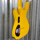 ESP LTD SC-608 Stephen Carpenter Yellow Fluence 8 String Baritone Guitar & Case LSC608BYELF1 #3004 Used
