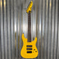 ESP LTD SC-608 Stephen Carpenter Yellow Fluence 8 String Baritone Guitar & Case LSC608BYELF1 #3004 Used