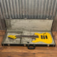 ESP LTD SC-608 Stephen Carpenter Yellow Fluence 8 String Baritone Guitar & Case LSC608BYELF1 #3004 Used