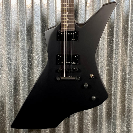 ESP LTD James Hetfield Snakebyte Black Satin EMG Guitar & Case LSNAKEBYTEBLKS #1442 Used