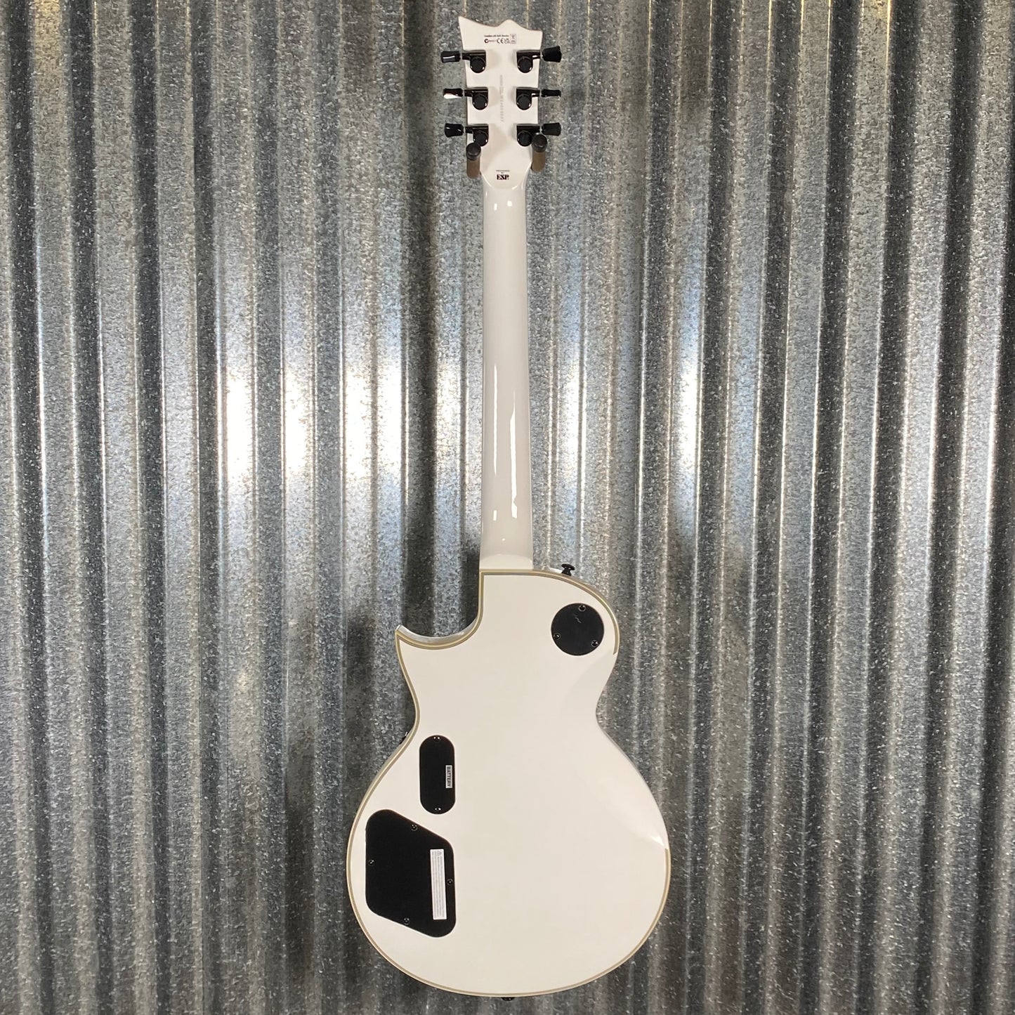 ESP LTD Iron Cross James Hetfield Snow White Guitar & Case LIRONCROSSSW # 0507 Used