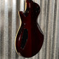 ESP LTD EC-256 Flame Dark Brown Sunburst Guitar LEC256FMDBSB #0402 Used