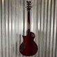 ESP LTD EC-256 Flame Dark Brown Sunburst Guitar LEC256FMDBSB #0402 Used