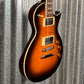 ESP LTD EC-256 Flame Dark Brown Sunburst Guitar LEC256FMDBSB #0402 Used