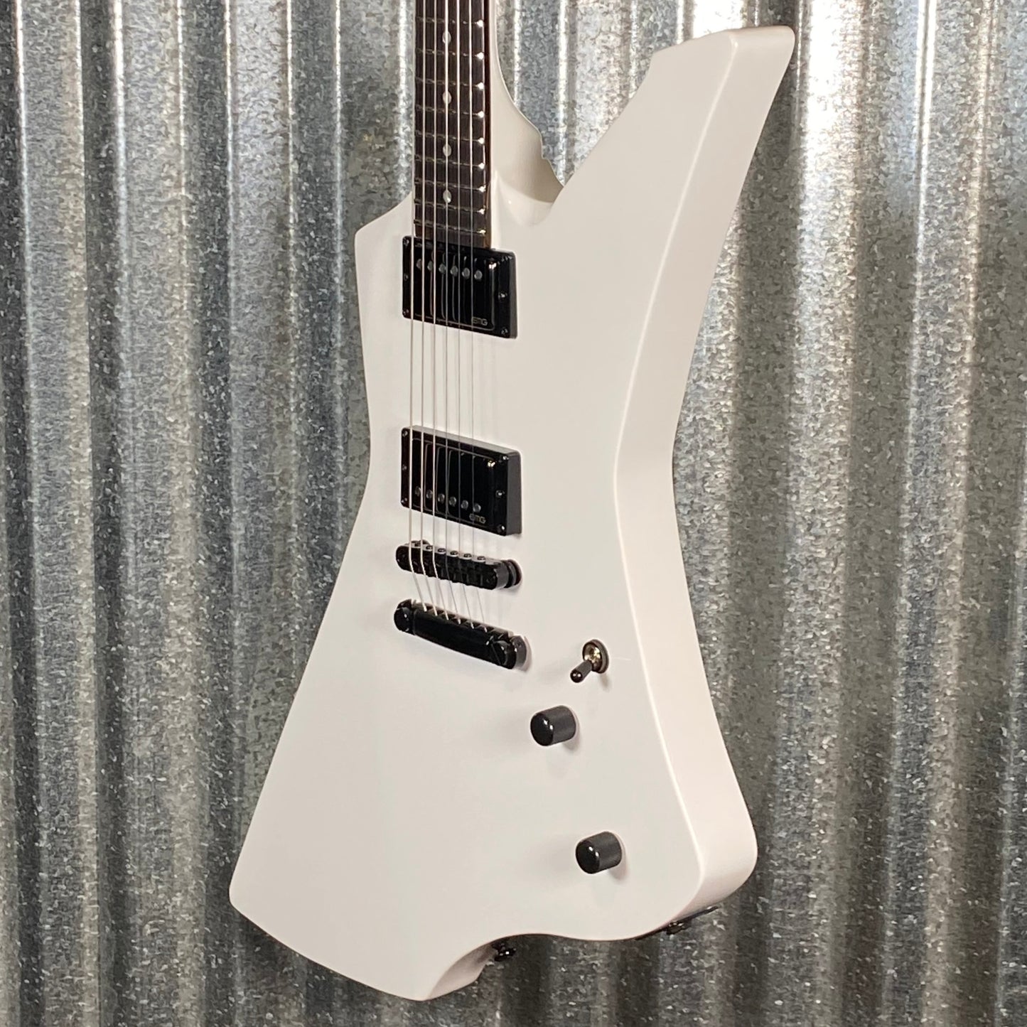 ESP LTD James Hetfield Snakebyte Snow White EMG Guitar & Case LSNAKEBYTESW #2529 Used