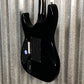 ESP LTD KH-602 Kirk Hammett EMG Black Guitar & Case LKH602 #0408 Used