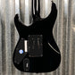 ESP LTD KH-602 Kirk Hammett EMG Black Guitar & Case LKH602 #0408 Used