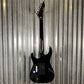 ESP LTD KH-602 Kirk Hammett EMG Black Guitar & Case LKH602 #0408 Used