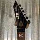 ESP LTD KH-602 Kirk Hammett EMG Black Guitar & Case LKH602 #0408 Used