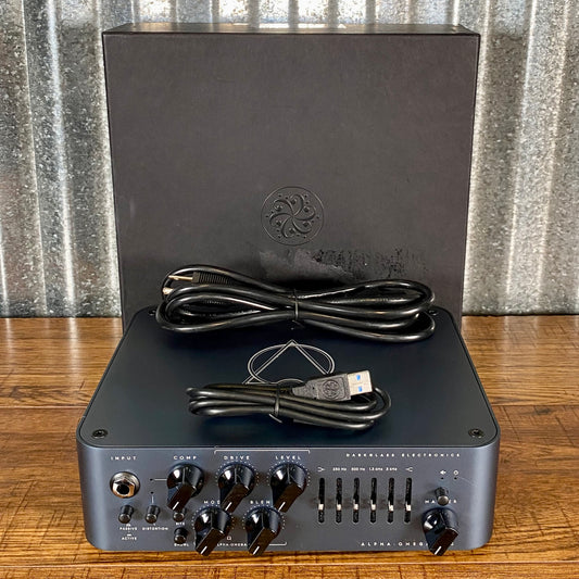 Darglass Alpha Omega 500 Watt Bass Amplifier Head B Stock