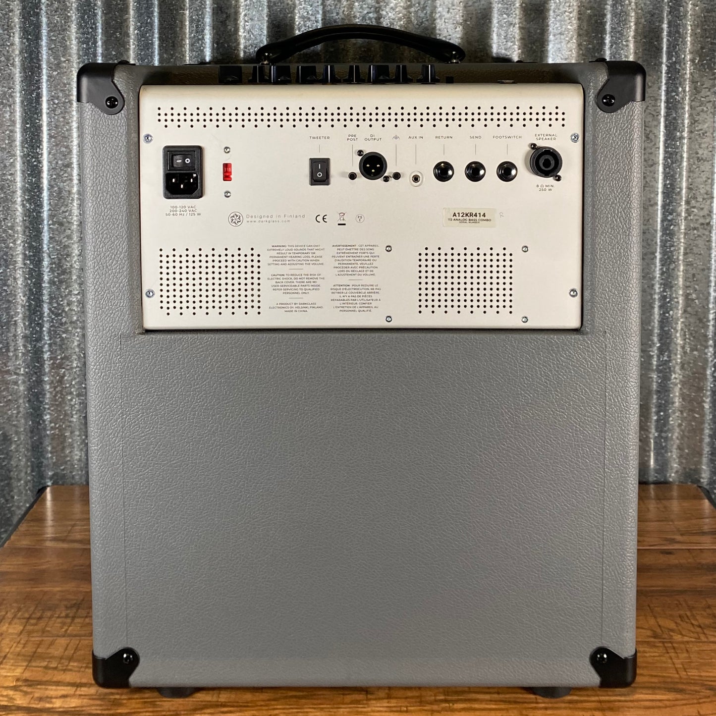 Darkglass DG112A Microtubes 500 Watt 1x12 Bass Amplifier Combo B Stock