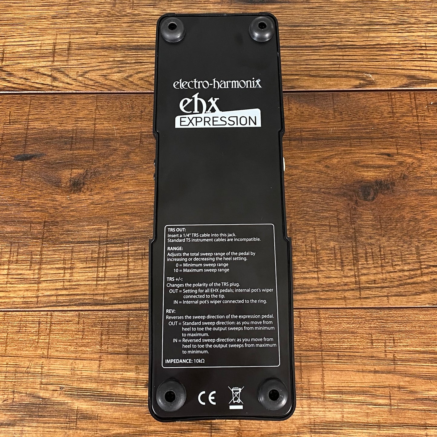 Electro-Harmonix EHX Single Expression Pedal Guitar Bass Effect Control Used