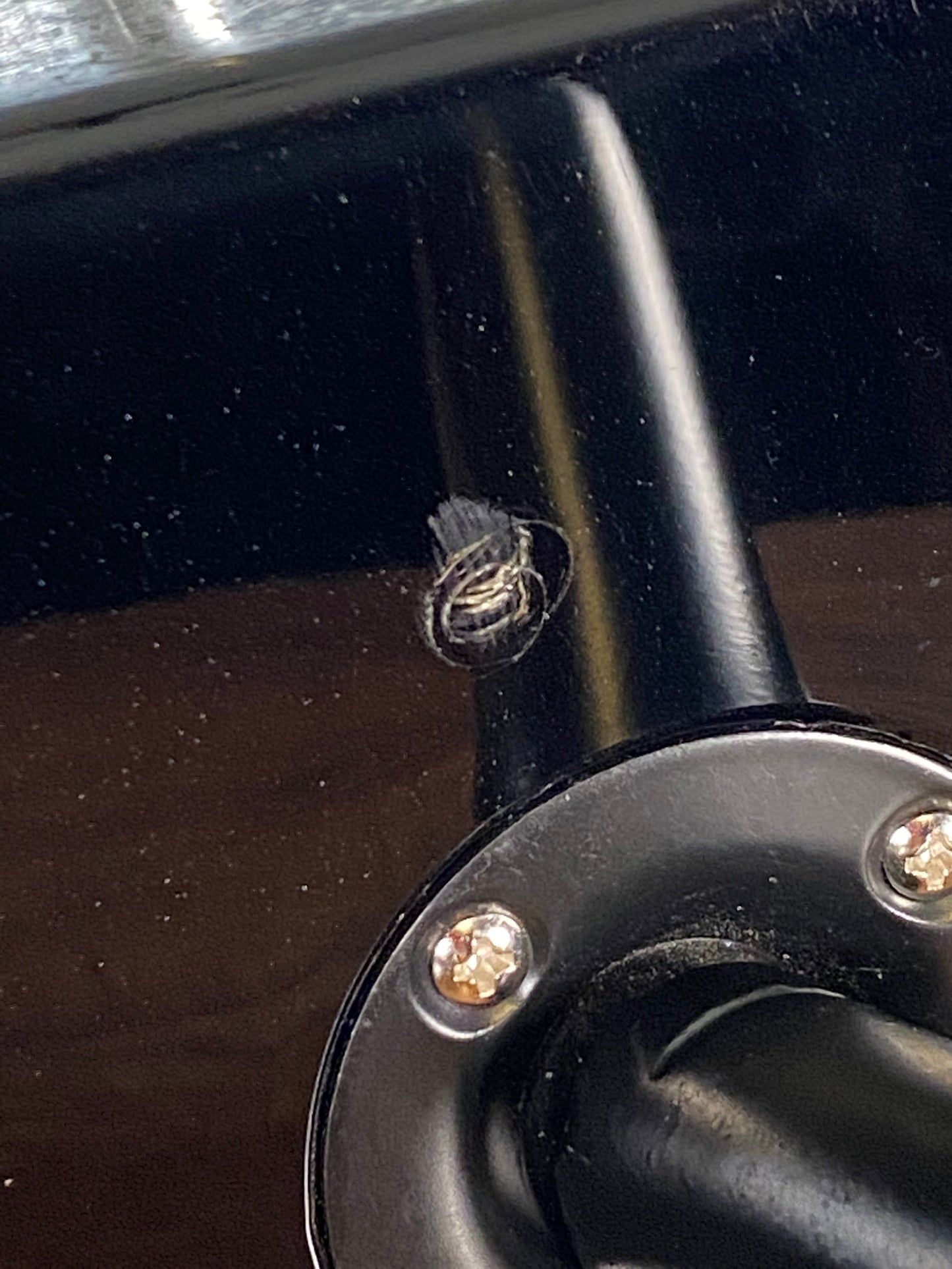 Rogue RLS-1 Lap Steel Guitar & Stand Black Metallic & Bag Used