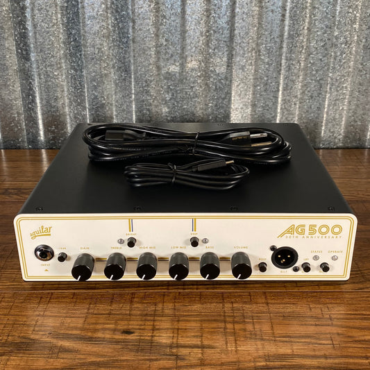 Aguilar AG500v2 30th Anniversary Edition Gold AG 500 Watt Gen 2 Bass Amplifier Head B Stock