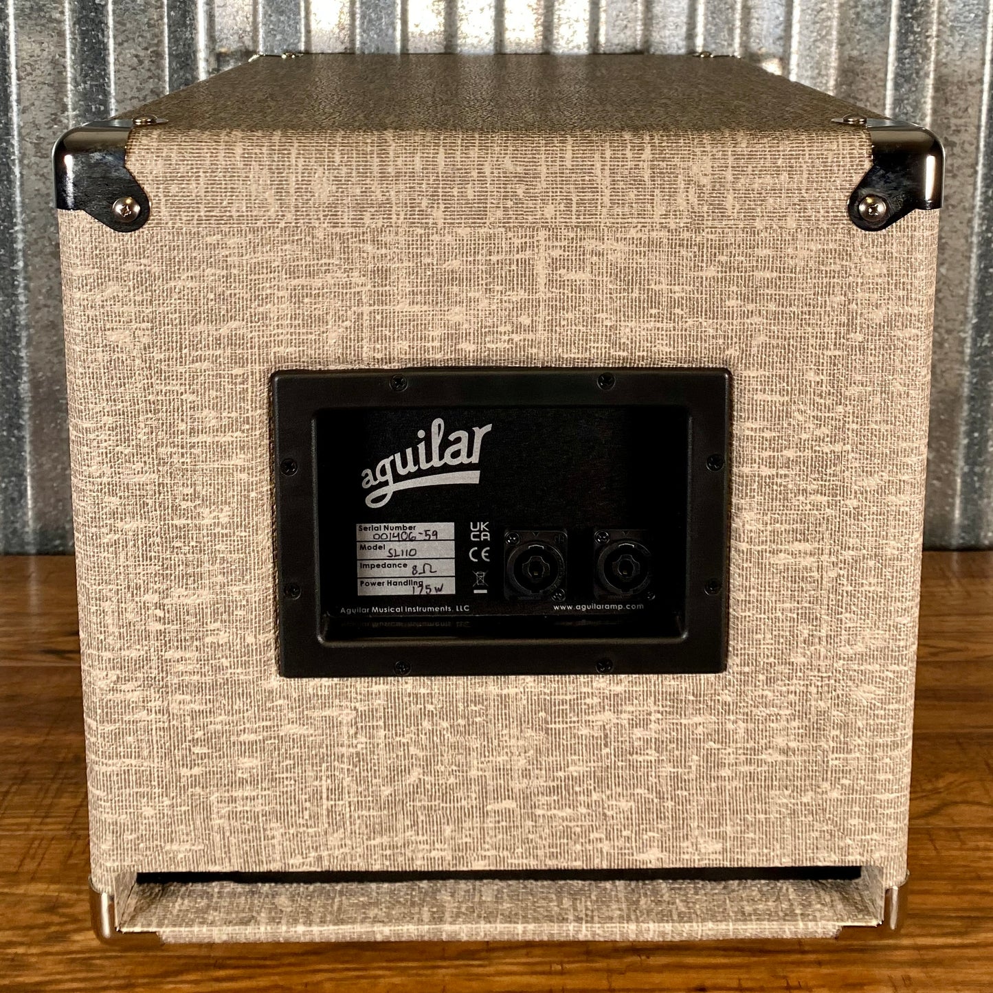 Aguilar SL1108F Super Lightweight 1x10" Bass Speaker Cabinet 8 Ohm Fawn B Stock