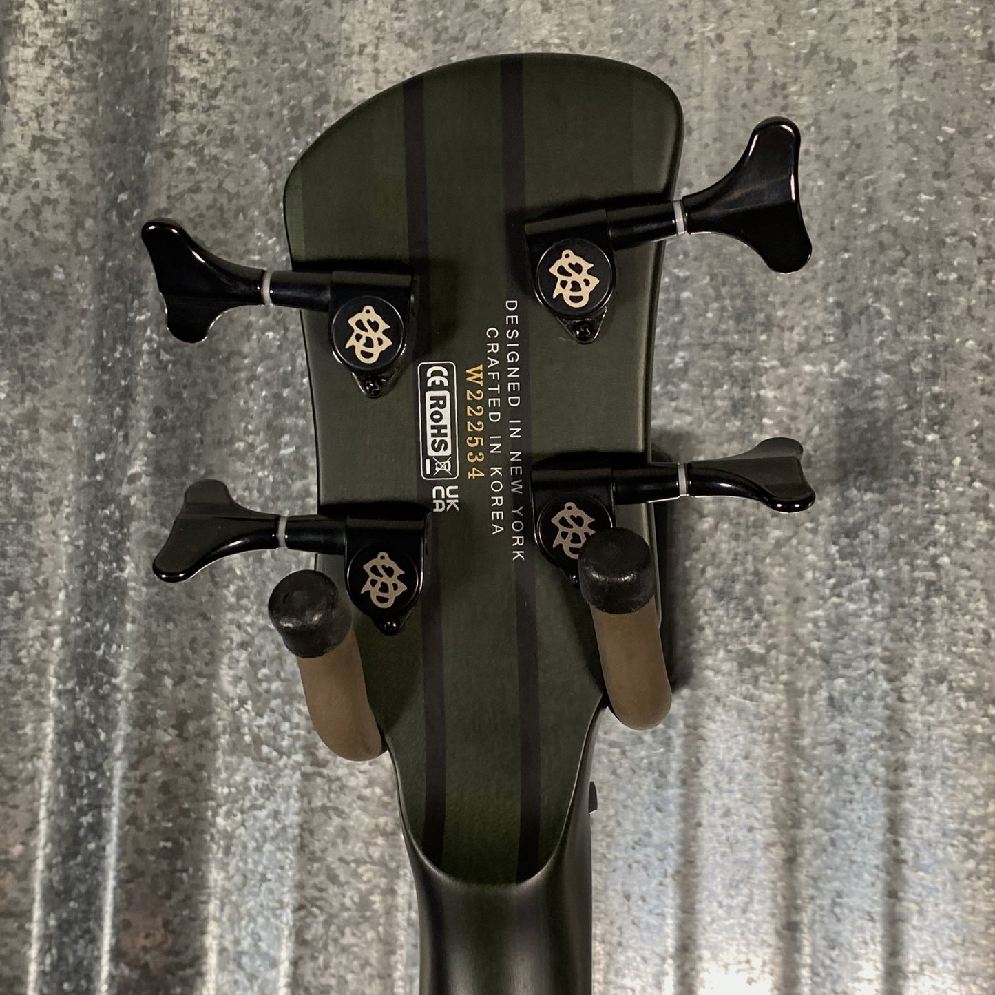 Spector NS Dimension 4 Multi Scale 4 String Bass Haunted Moss & Bag NSDM4HAUNT #2534 Used
