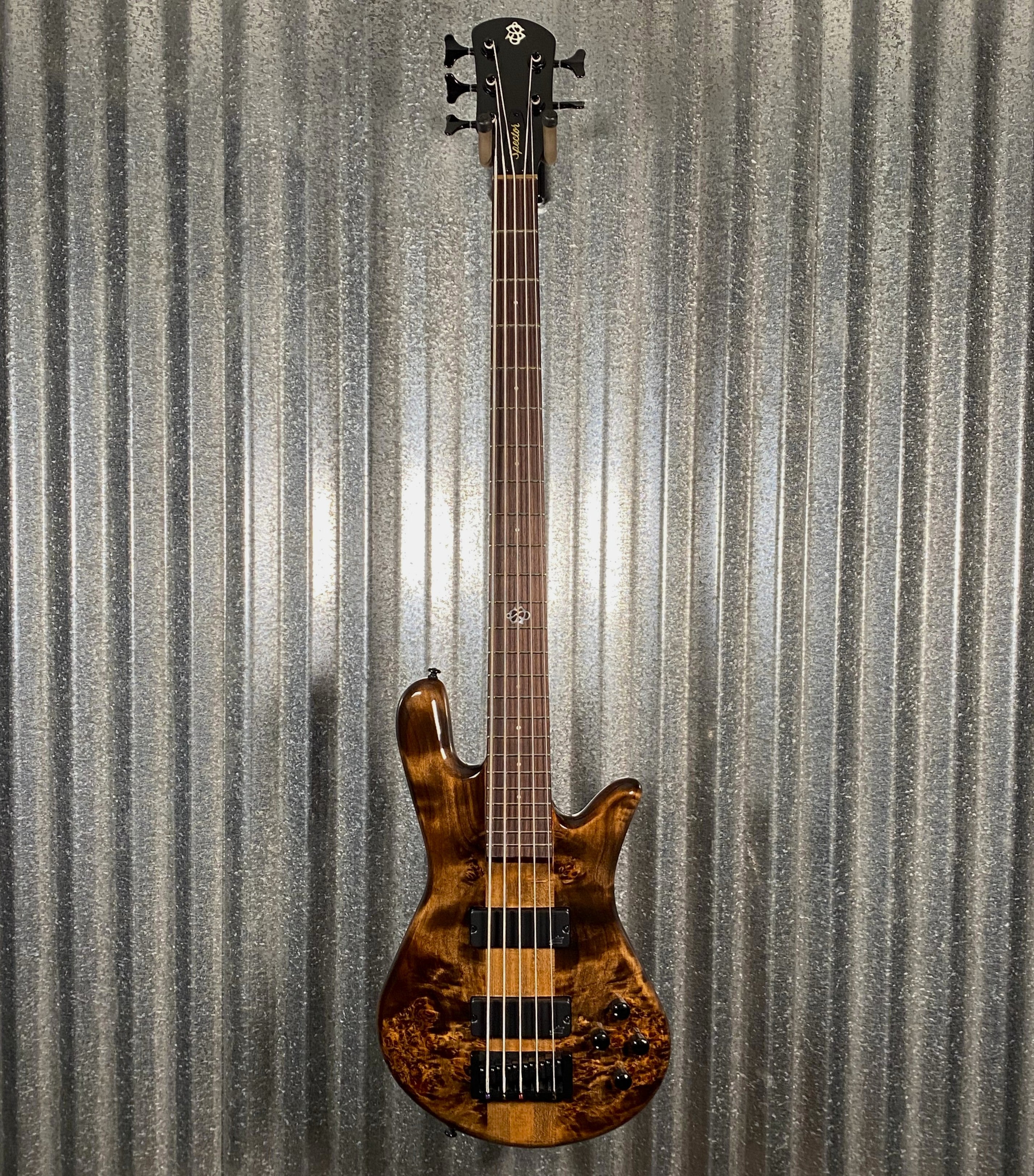 Spector NS Ethos 5 String Bass Super Faded Black Gloss NSETHOS5SFB