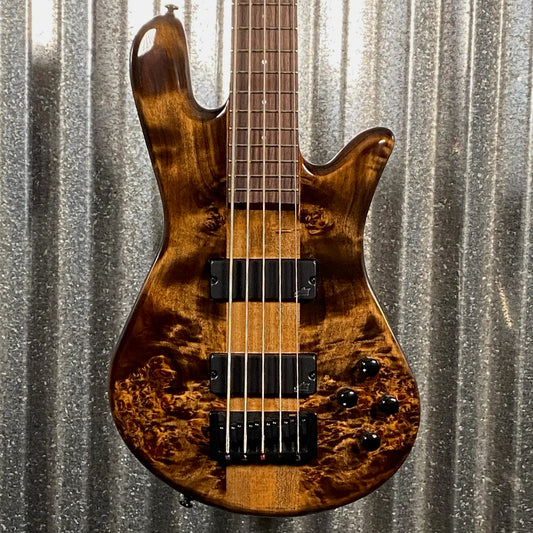 Spector NS Ethos 5 String Bass Super Faded Black Gloss NSETHOS5SFB & Bag #0227 Used
