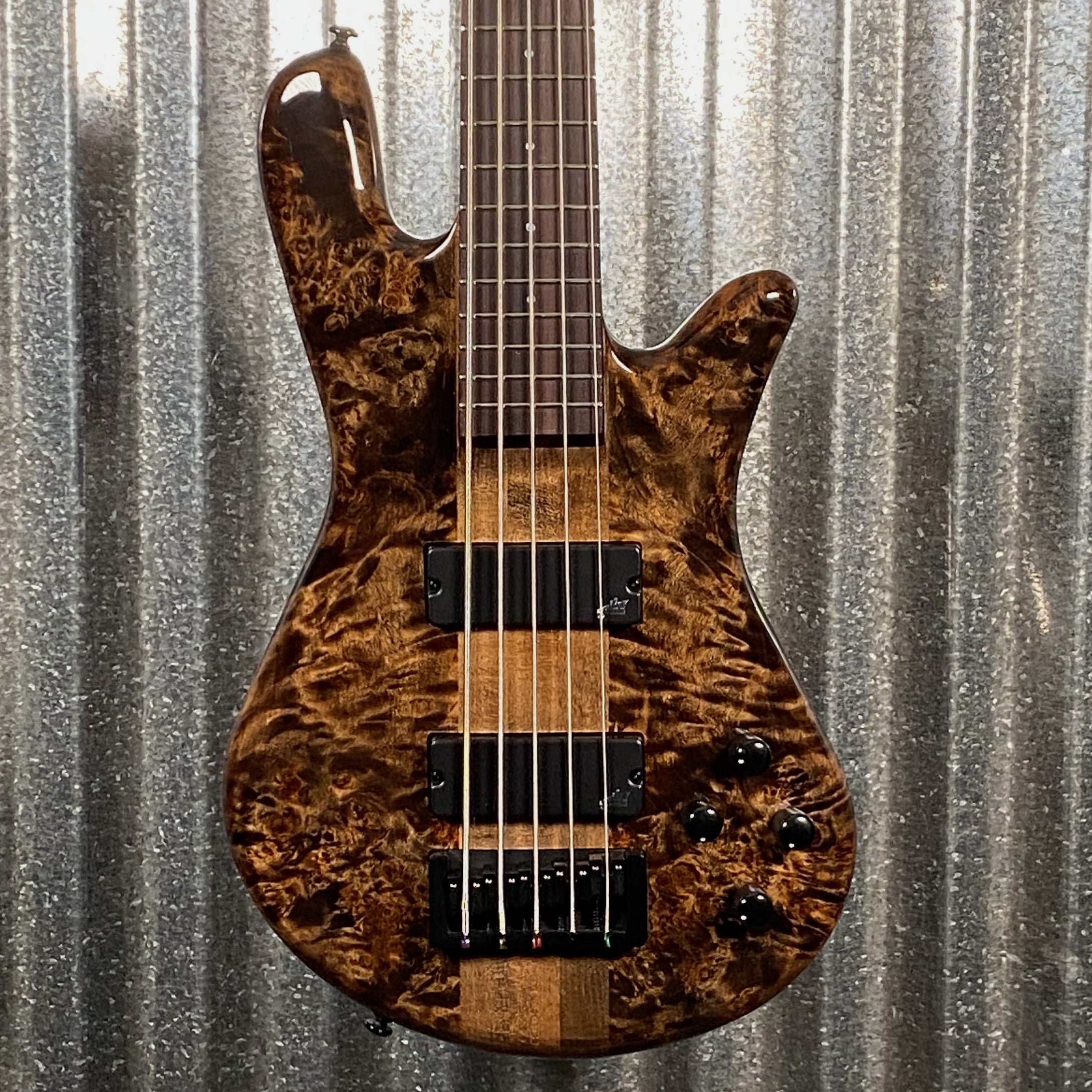 Spector NS Ethos 5 String Bass Super Faded Black Gloss NSETHOS5SFB