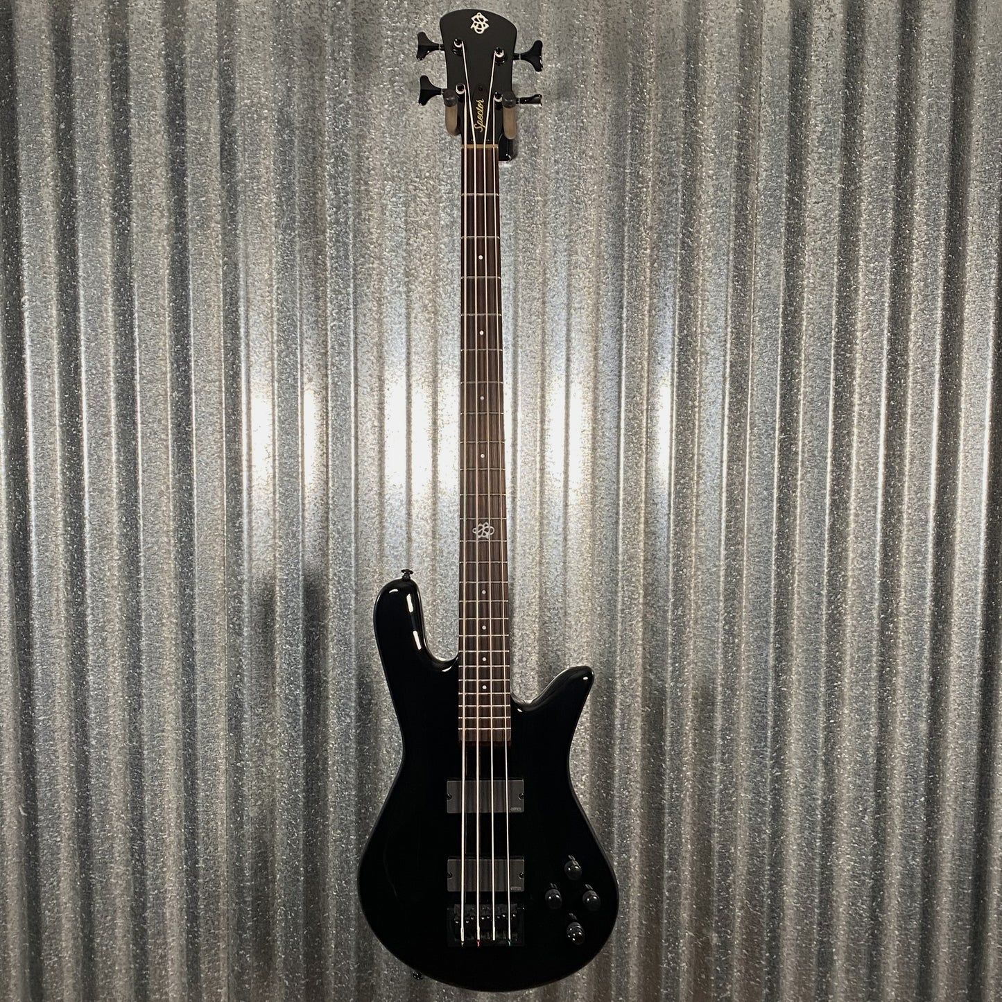 Spector NS Ethos 4 String Bass Black Gloss NSETHOS4BK & Bag #1726 Used
