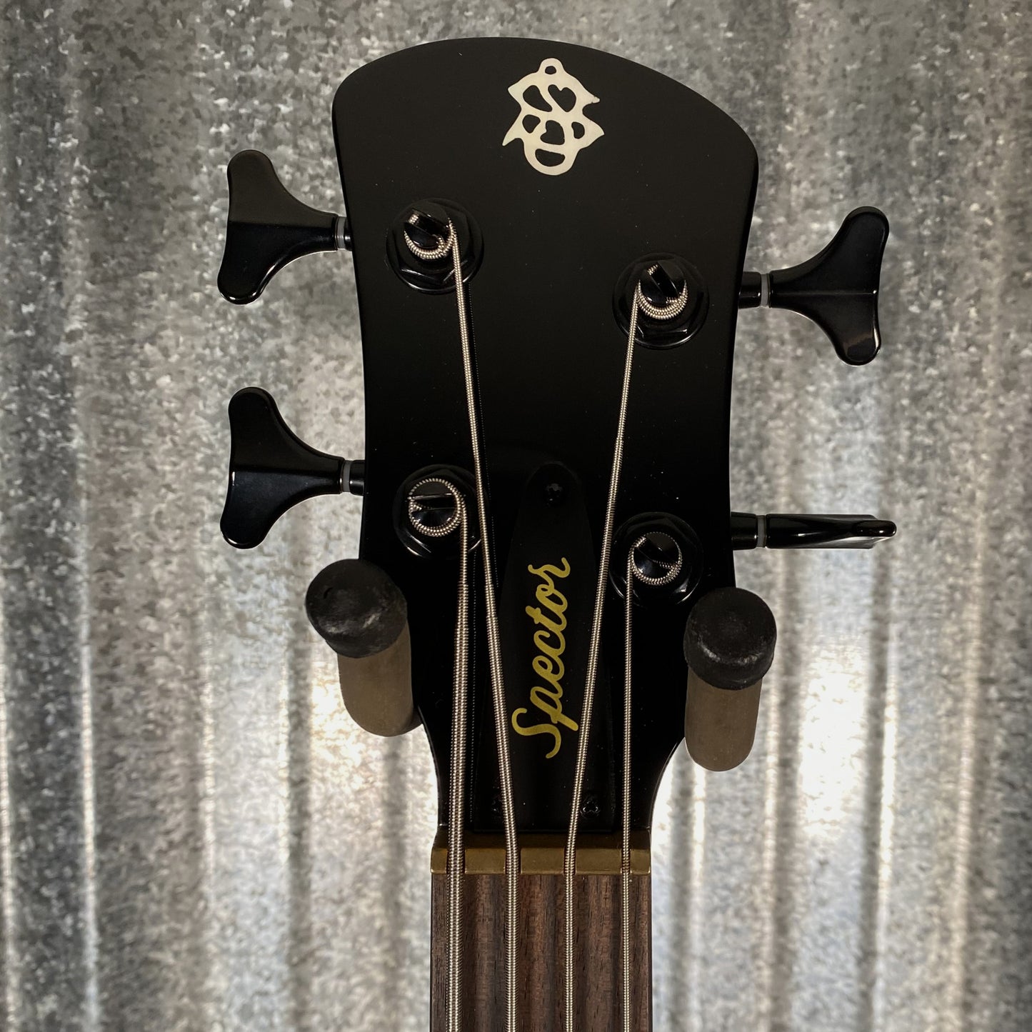 Spector NS Ethos 4 String Bass Black Gloss NSETHOS4BK & Bag #1726 Used