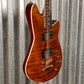 Reverend Descent RA 10th Anniversary Baritone Dark Violin Brown Guitar #68825