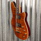 Reverend Descent RA 10th Anniversary Baritone Dark Violin Brown Guitar #68817