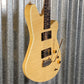 Reverend Descent W 10th Anniversary Baritone Natural Flame Guitar #68858