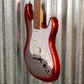 Musily MST-1 Strat Style HSS Guitar Candy Apple Redburst #09172025 Used