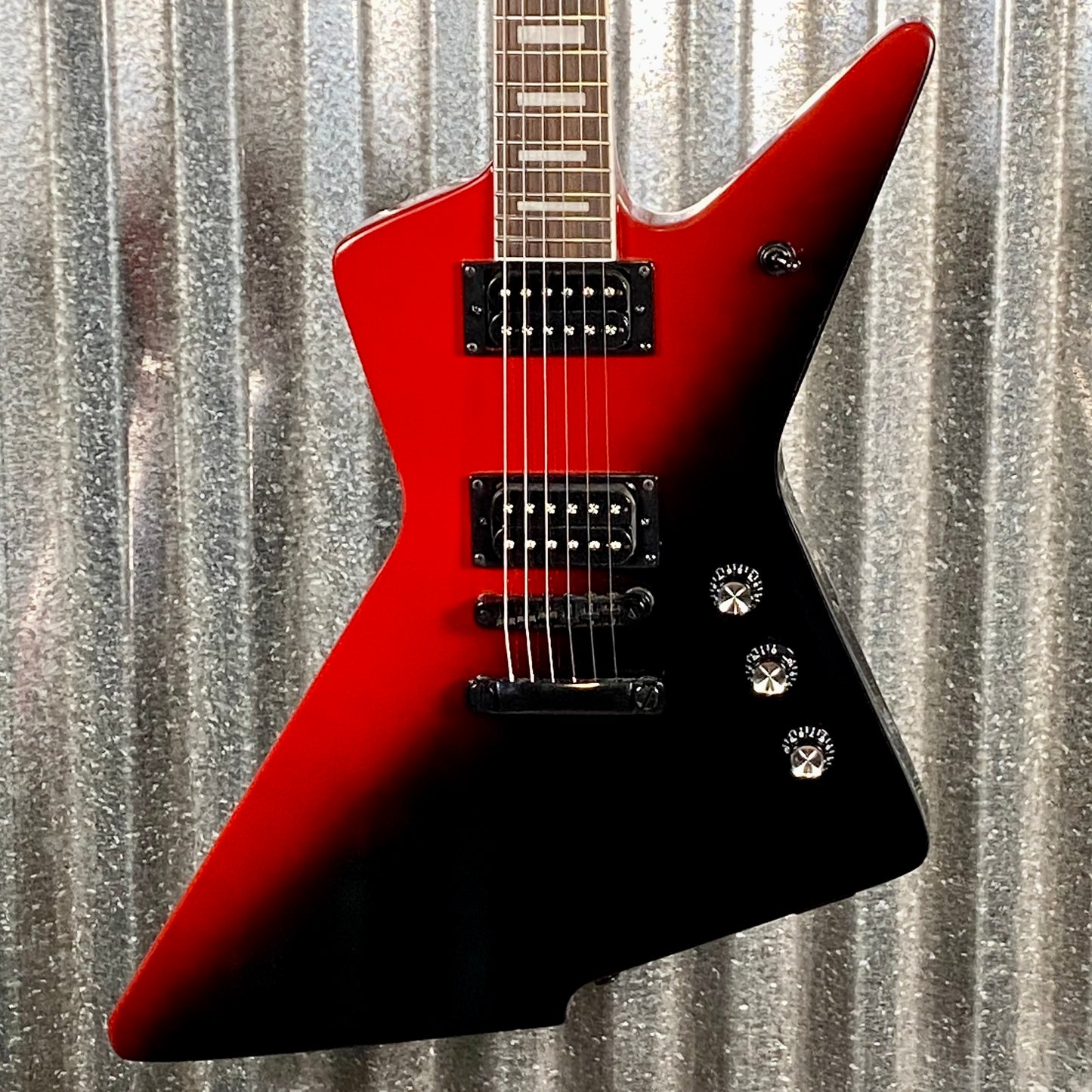 Westcreek Guitars Revenge Explorer Style Gradient Red #0170 Used