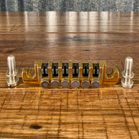 Gibson USA TP-6 Fine Tuning Guitar Stopbar Tailpiece Direct Replacement Gold Used