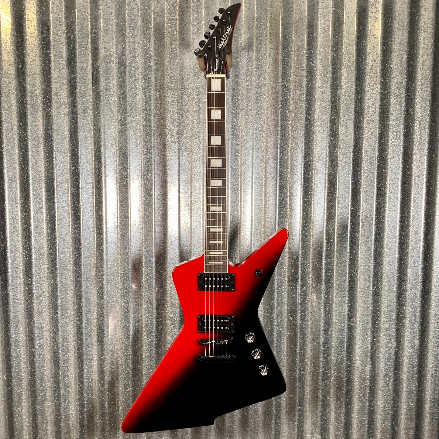 Westcreek Guitars Revenge Explorer Style Gradient Red #0186 Used