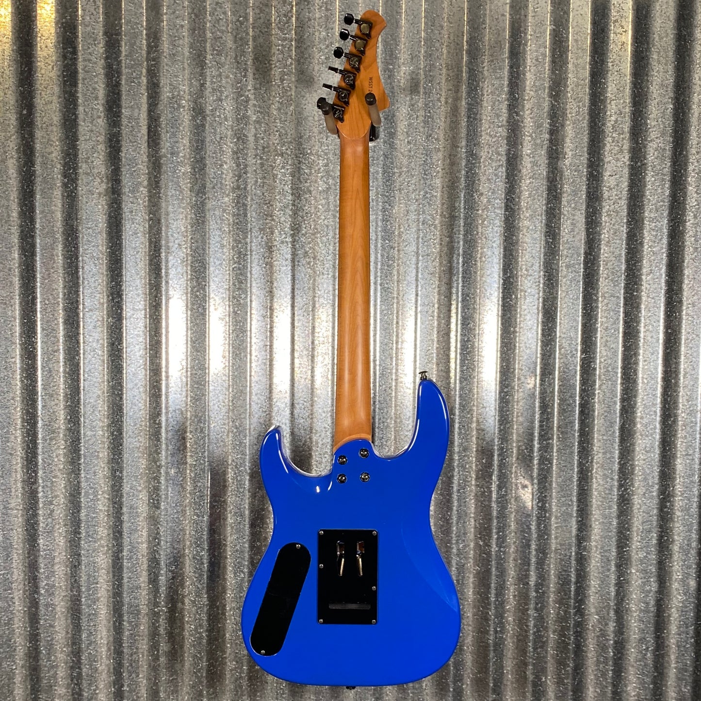Westcreek Guitars Aetheris Superstrat Blue Tiger Guitar #0142 Used