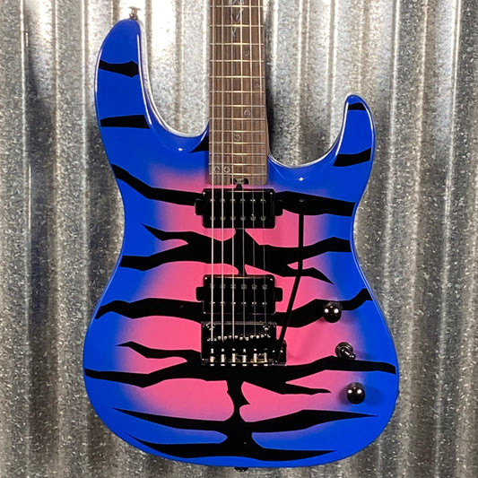 Westcreek Guitars Aetheris Superstrat Blue Tiger Guitar #0142 Used