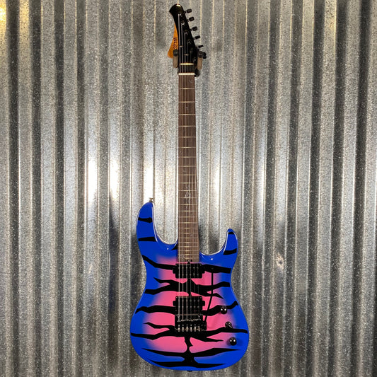 Westcreek Guitars Aetheris Superstrat Blue Tiger Guitar #0142 Used