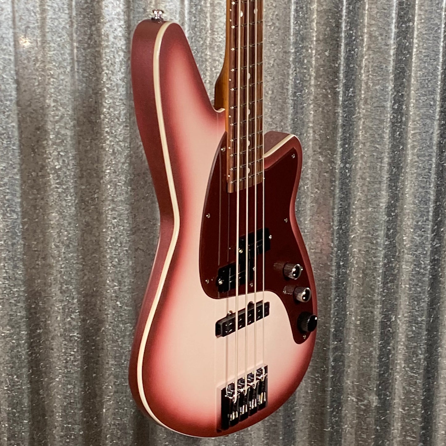 Reverend Decision P Mulberry Pearl 4 String Bass #68357